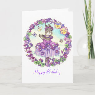 Bunny Birthday-kort Kort