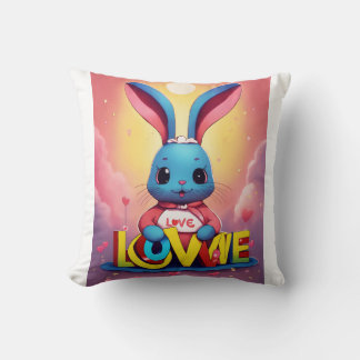 "Bunny Bliss Accent Pillow" Kudde