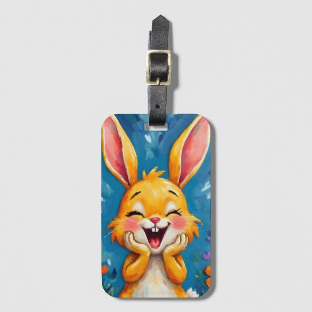 Bunny Bliss Bagagebricka (Framsida vertikal)