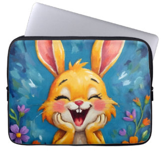 Bunny Bliss Laptop Fodral