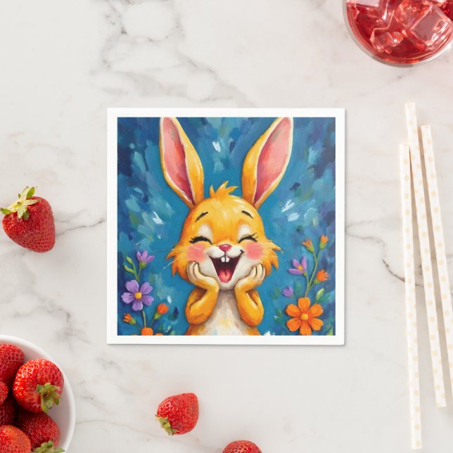 Bunny Bliss Pappersservett (Insitu)