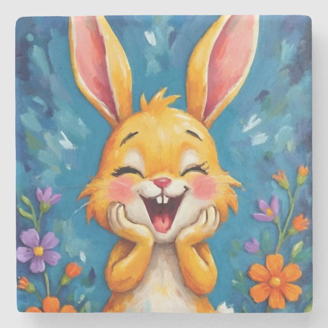 Bunny Bliss Stenunderlägg (Framsidan)