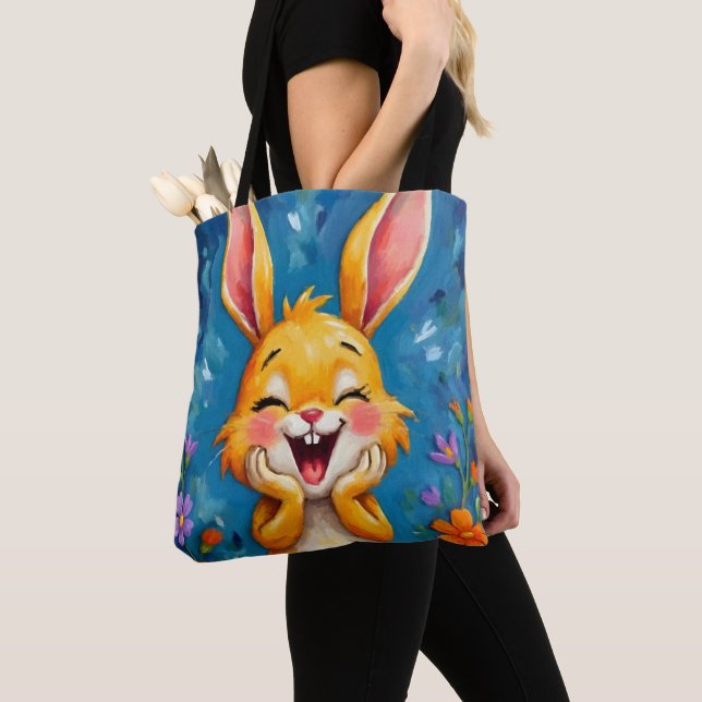 Bunny Bliss Tygkasse (Närbild)