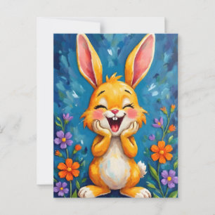 Bunny Bliss Vykort