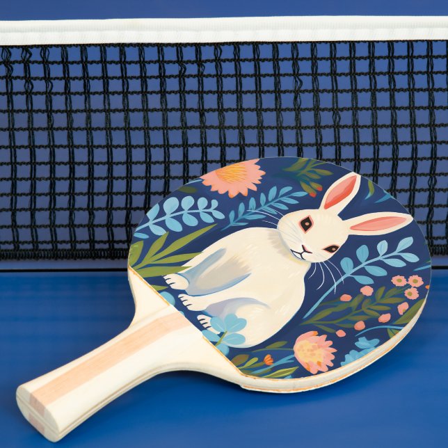 Bunny Blommigt Pingisracket (Insitu)