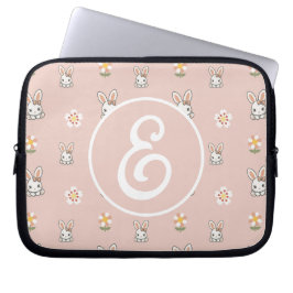 Bunny Bloom Delight Laptop Fodral