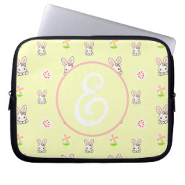 Bunny Bloom Delight Laptop Fodral