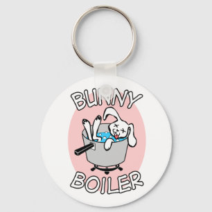 Bunny Boiler Keychain Nyckelring