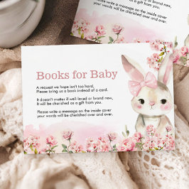 Bunny Bokar för Baby-höljeskort Tilläggskort