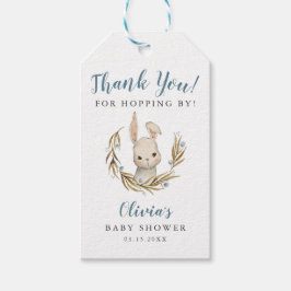 Bunny Boy Shower, tack för att du har hoppat av Presentetikett