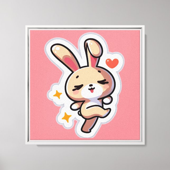 Bunny Canvastryck (Framsida)