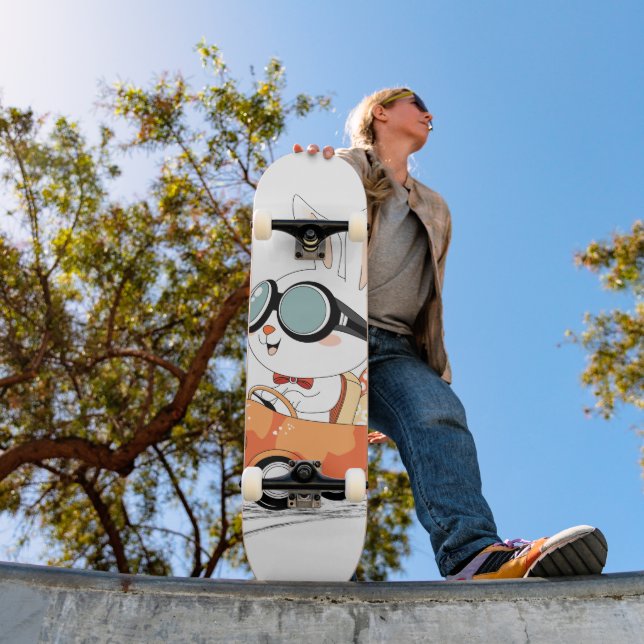 Bunny Carrot Hopping Ride Mini Skateboard Bräda 18,5 Cm (Utomhus 1)