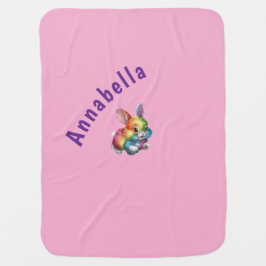 Bunny cavalcade Baby Blanket Bebisfilt