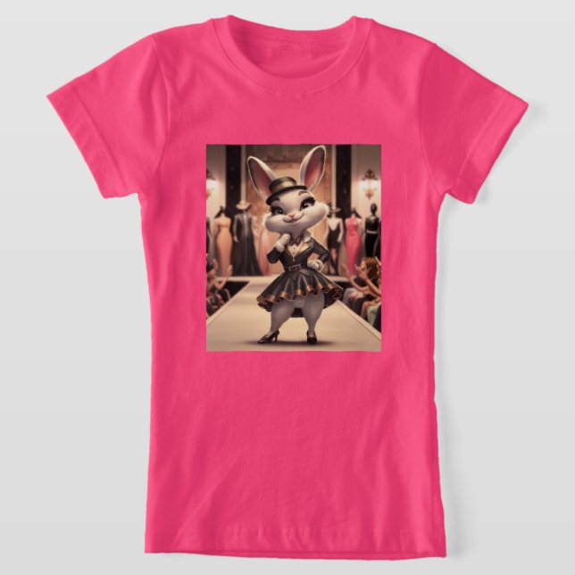 Bunny cavalcade t shirt (Laydown)