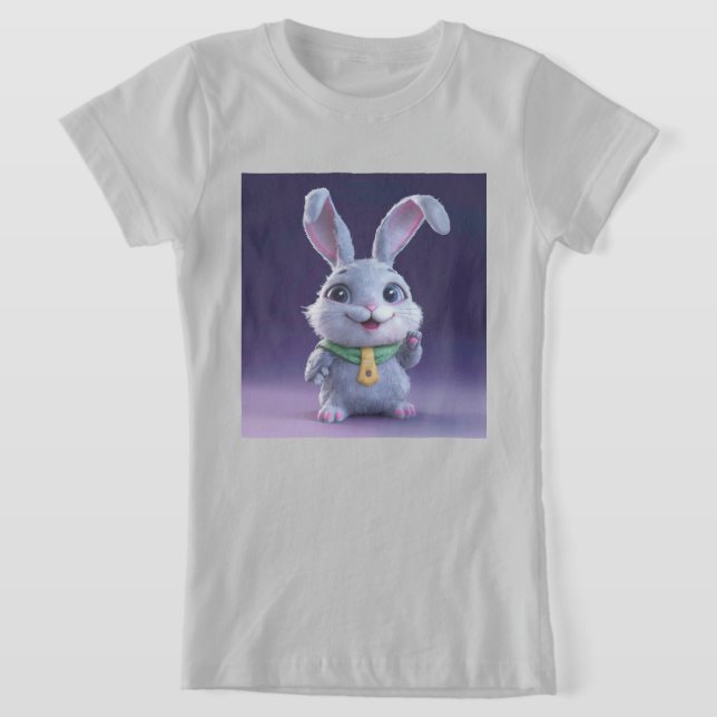 Bunny cavalcade t shirt (Laydown)