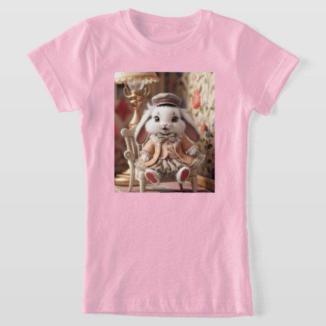 Bunny cavalcade t shirt (Laydown)