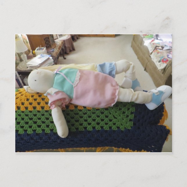 Bunny Centerfold Vykort (Framsida)