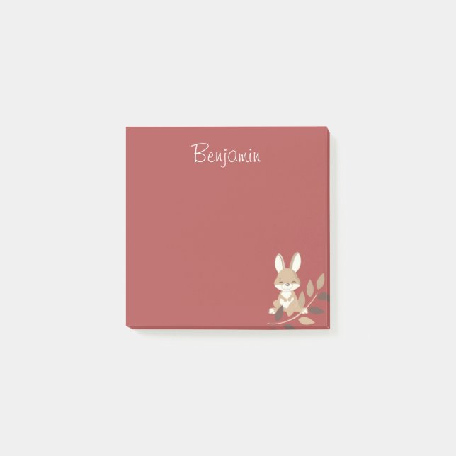 Bunny Delight Post-it Block (Framsida)