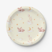 Bunny Dreams Neutralt Baby Shower