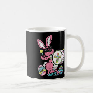 Bunny Drummer Påskägg Hunting Vår Rabbit Jes Kaffemugg
