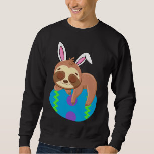 Bunny Ear Sloth Lång Ärmad Tröja