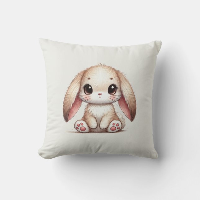 Bunny Eared  Kudde (Framsida)