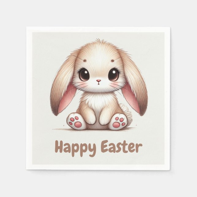 Bunny Eared  Pappersservett (Framsidan)