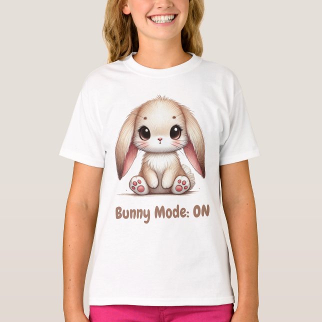 Bunny Eared  T Shirt (Framsida)
