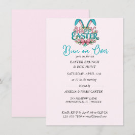 Bunny Ears Easter BRUNCH & HUNT Inbjudningar