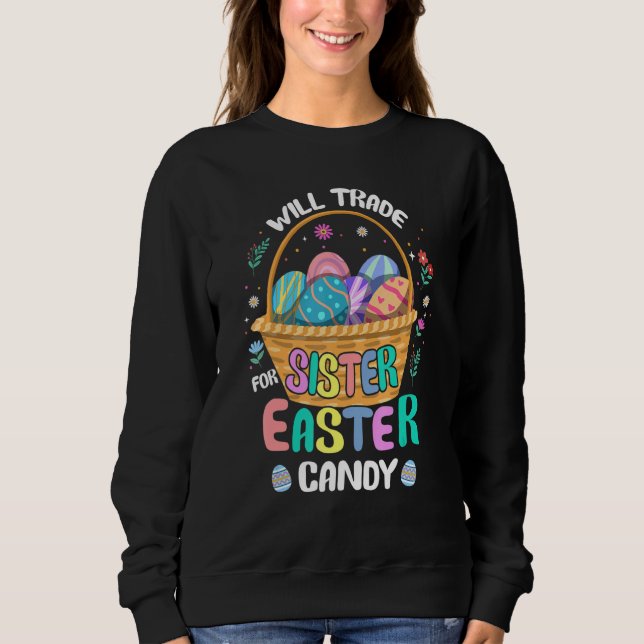 Bunny Eat Chocolate Eggs kommer att vara ett hande T Shirt (Framsida)