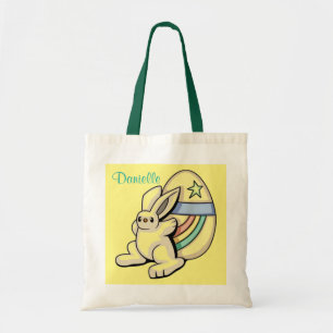 Bunny & Egg Gult Budget Tote Tygkasse