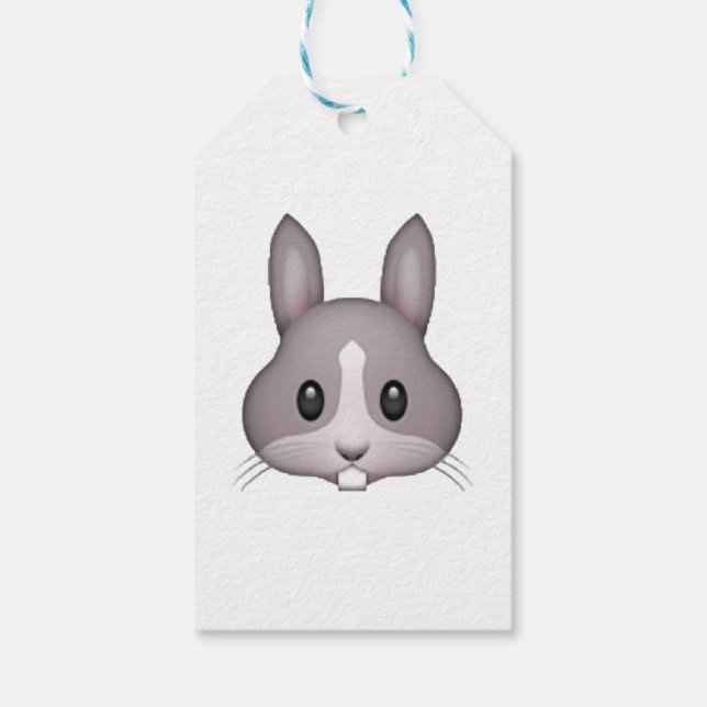 Bunny - Emoji Presentetikett (Baksidan)