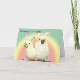 Bunny Express Helgkort