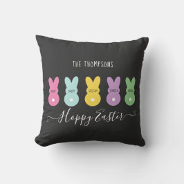 Bunny Familj med 5 Påsk Kudde