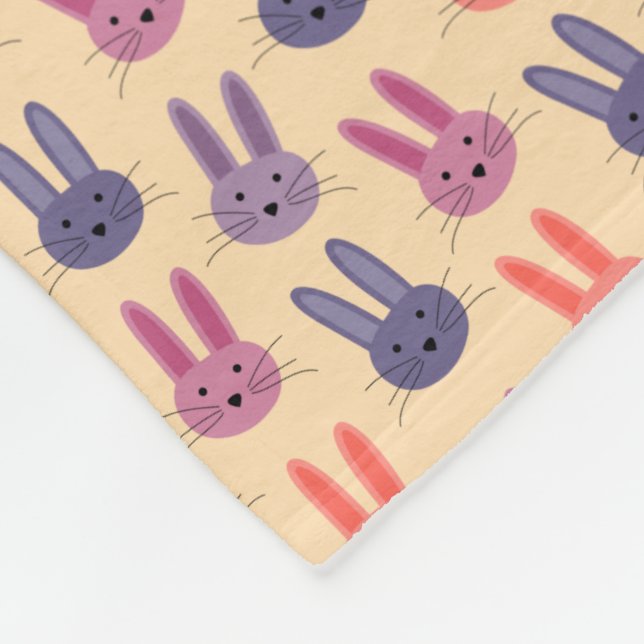 Bunny Fleece Blanket (Hörn)