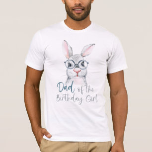 Bunny Födelsedagsfest Pappa på födelsedagen T Shirt