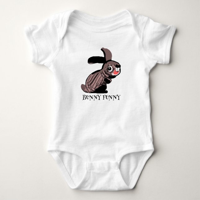 Bunny Funny T Shirt (Framsida)