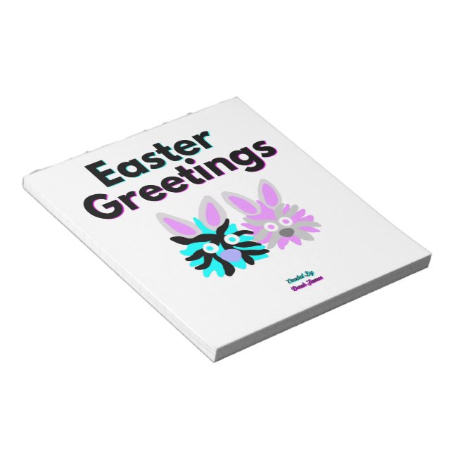 Bunny Fuzzies Anteckningsblock (Vinklad)