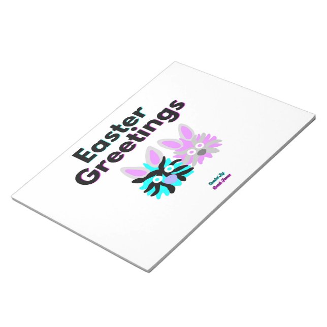 Bunny Fuzzies Anteckningsblock (Vinklad)