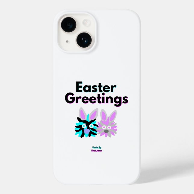 Bunny Fuzzies Apple iPhone 14 Fodral (Baksida)
