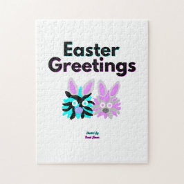 Bunny Fuzzies Puzzle (27,94 cm x 35,56 cm) Pussel