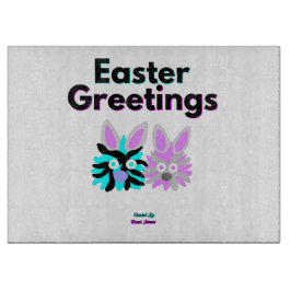 Bunny Fuzzies Skärstyrelse (38,1 cm x 27,9 cm)