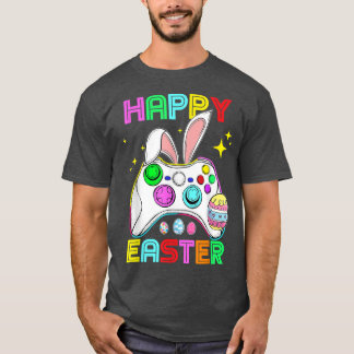 Bunny Gaming Controller Video Game Älskare Gamer E T Shirt