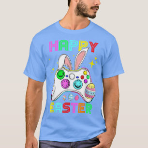 Bunny Gaming Controller Video Game Älskare Gamer E T Shirt