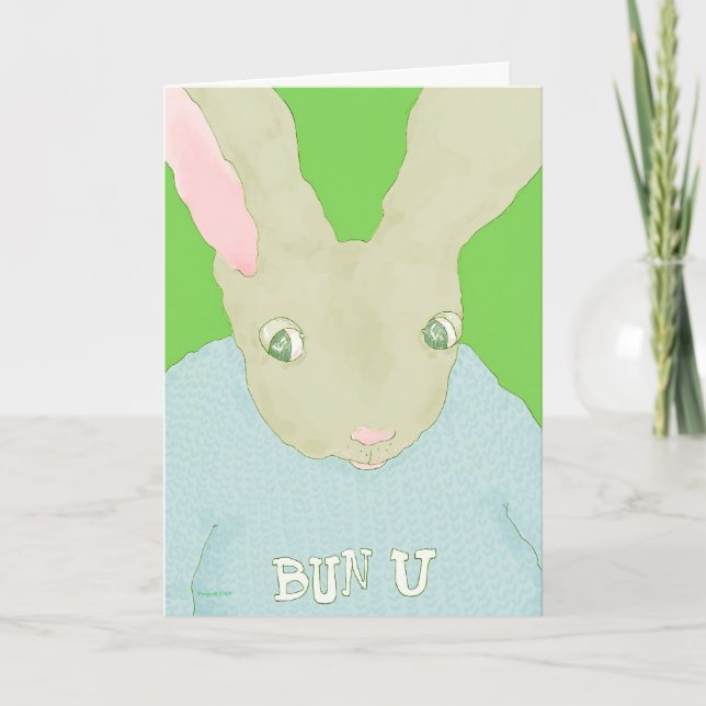 bunny går till college kort (Framsida)