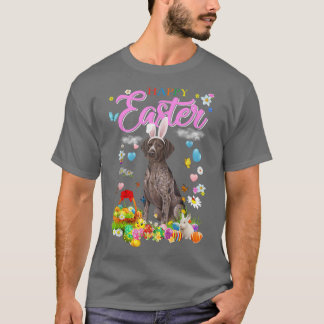 Bunny German ShorthwerPointer Hund Glad påsk  T Shirt