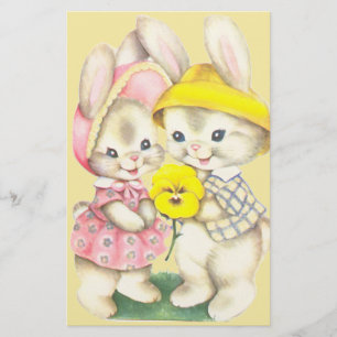 Bunny Girl+Boy Brevpapper