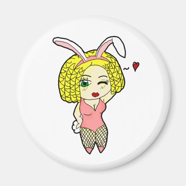Bunny Girl Magnet (Framsidan)