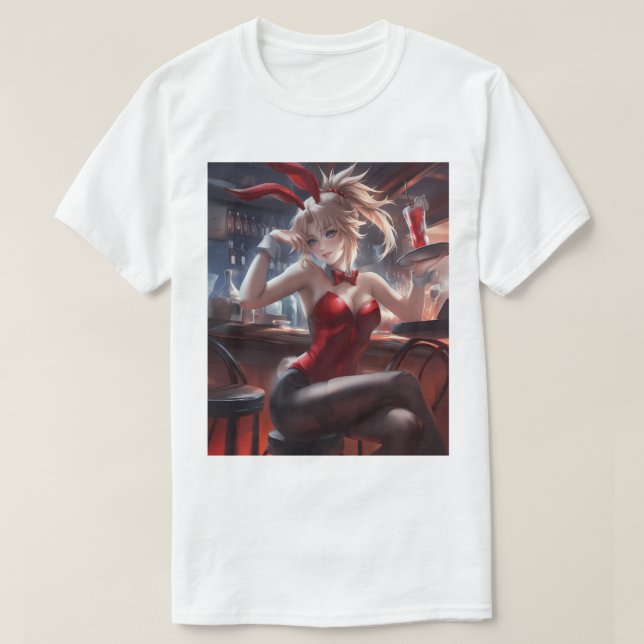 Bunny Girl Mordred 122 T Shirt (Design framsida)
