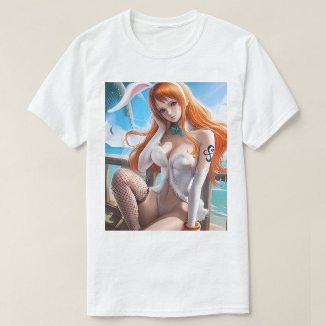 Bunny Girl Nami 97 T Shirt (Design framsida)